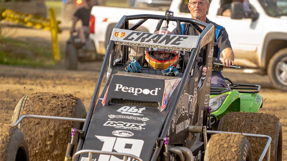 Crane Takes wingLESS win on Wisconsin Sprint Car Championship Night