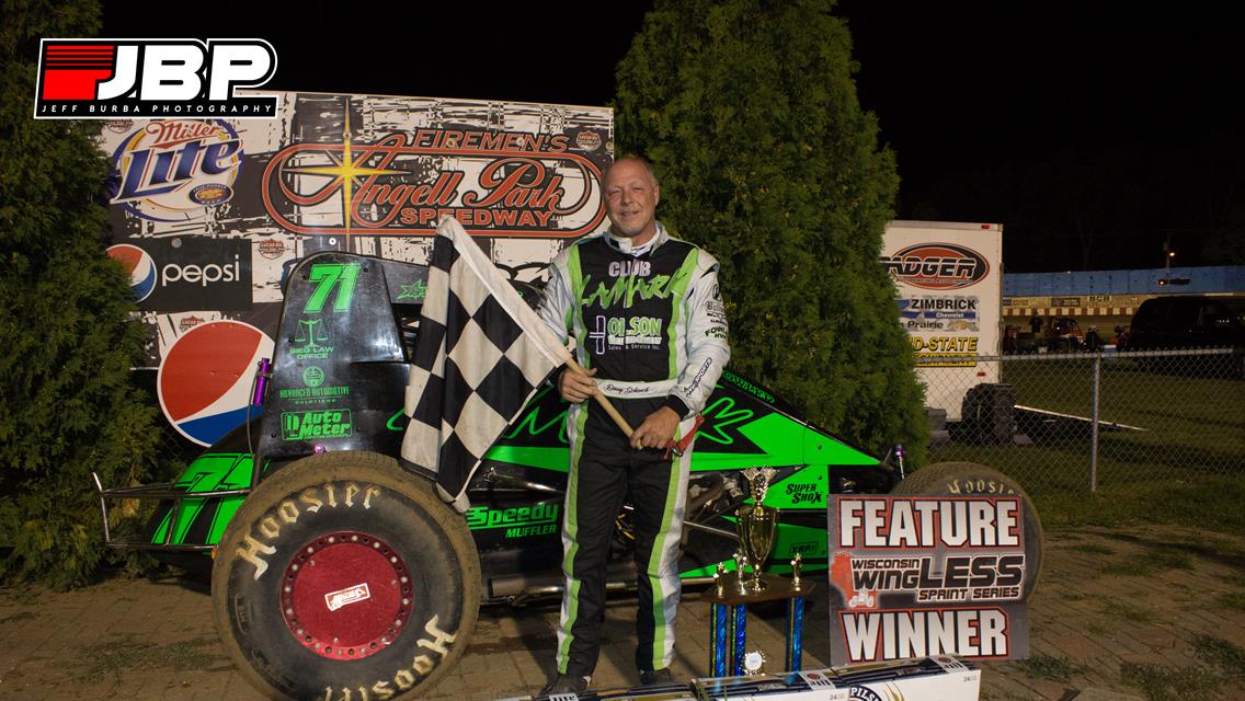 Schenck Wins at Angell Park