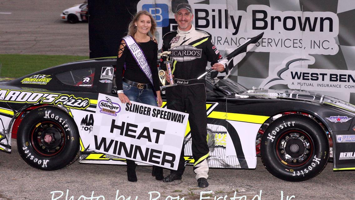 Fenhaus gets second Slinger Win while Apel Claims the Track Championship in Labor Day Weekend 100