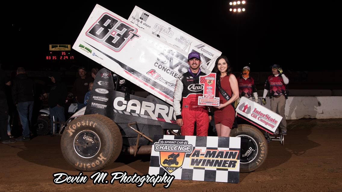Salvation for Carrick at SCCT Opener