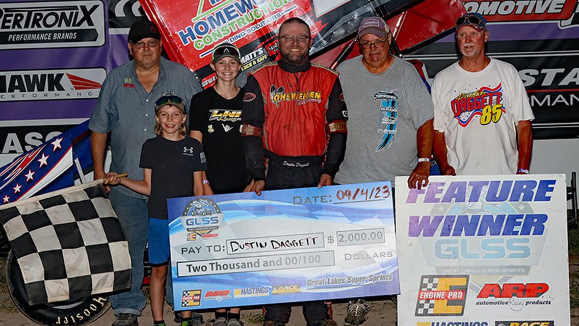 DAGGETT FINALLY GETS HIS LONG AWAITED WIN