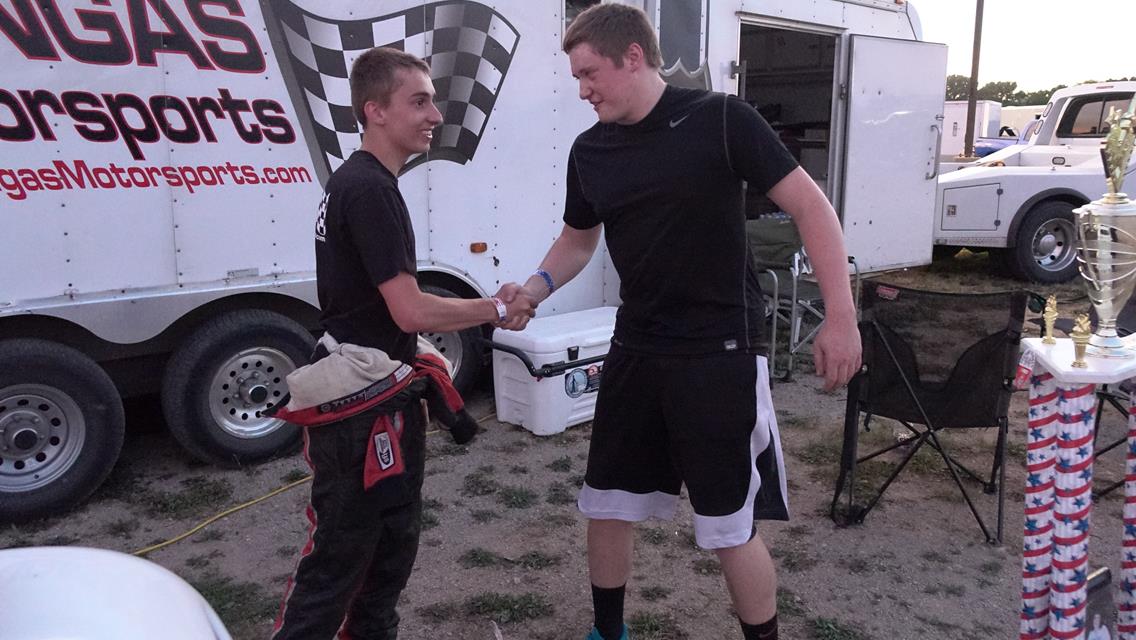 Johnny Kringas Wins - The Kim Parsons Memorial - at Beaver Dam Raceway