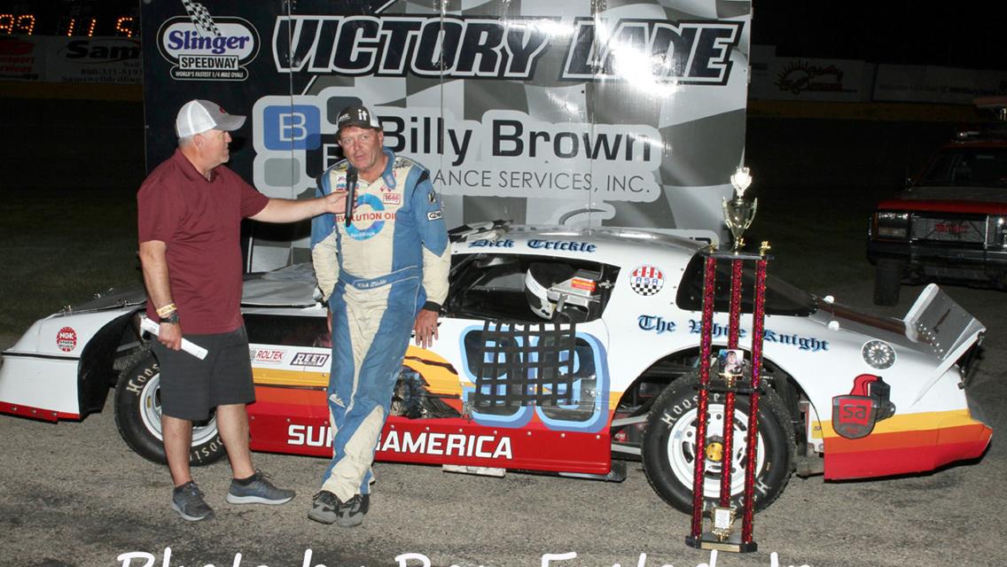 Stern tops Late Model Feature at Slinger