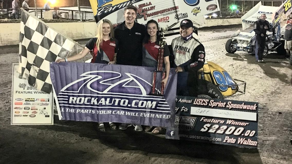 Jeff Swindell headlines USCS at Riverside