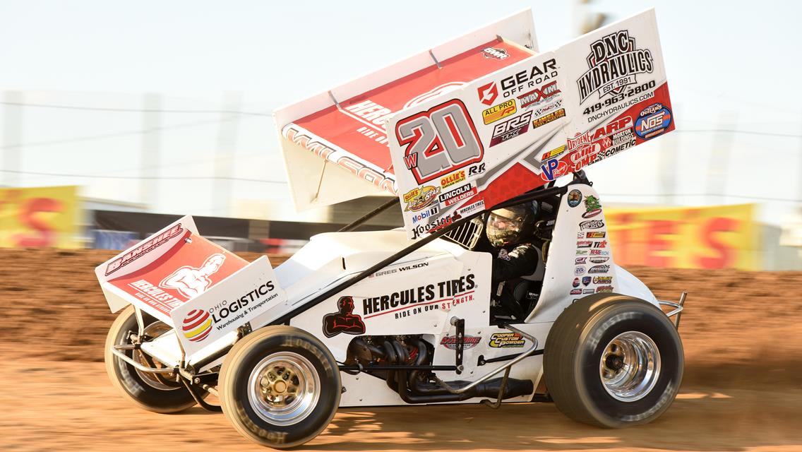Wilson Rallies to Score Seventh-Place Finish During All Star Show at Attica