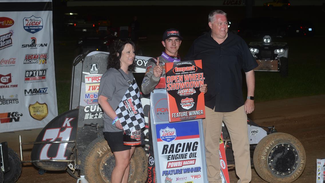 Carrick’s Career-First Comes at Lucas Oil Speedway