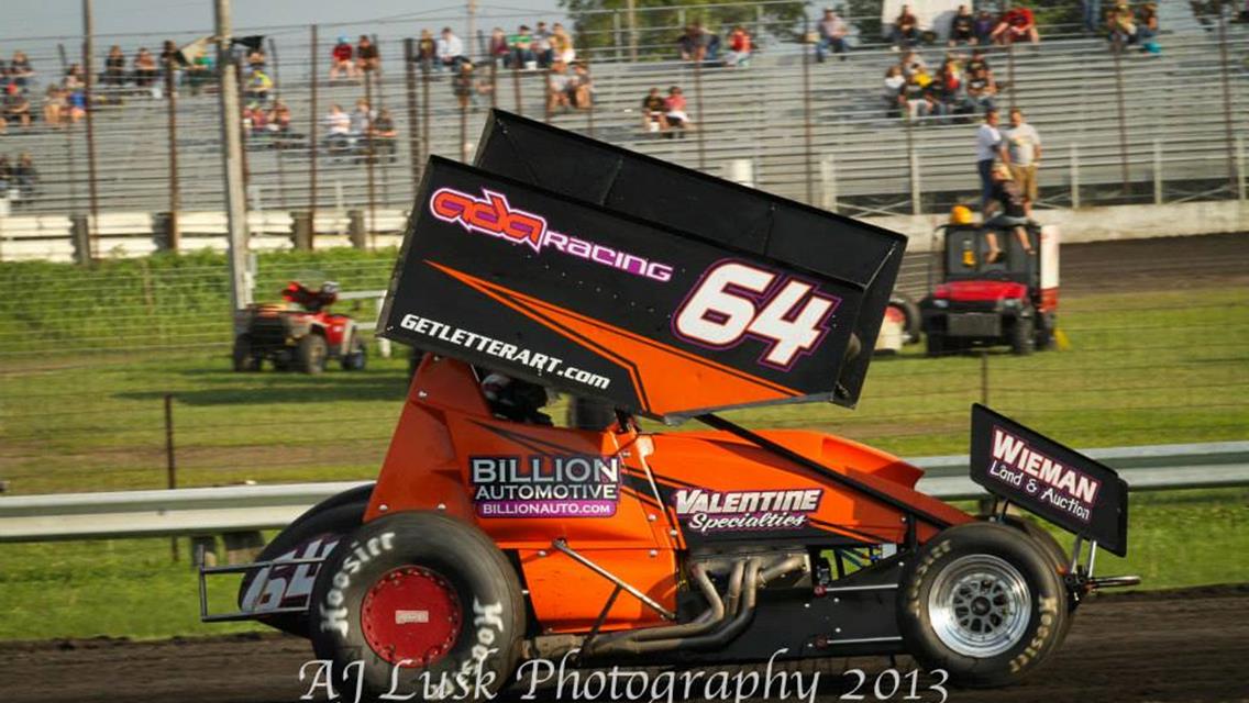 Greg in Big Sprint Car Again!