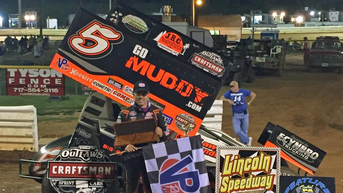Gravel dominates World of Outlaws at Lincoln Speedway