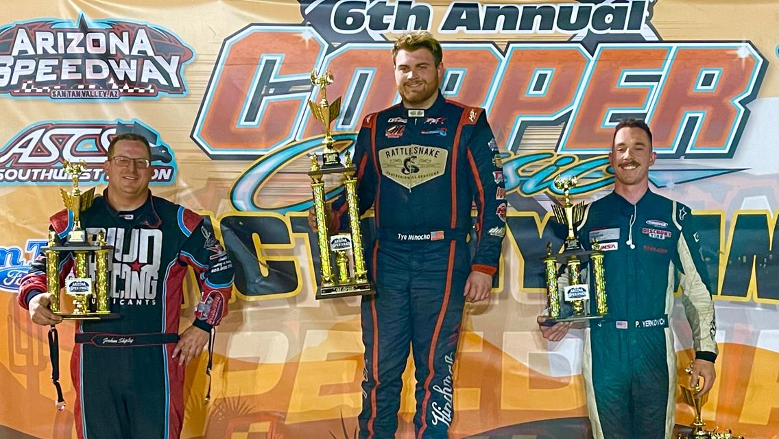 Tye Mihocko Bags ASCS Desert Non-Wing Copper Classic Finale At Arizona Speedway