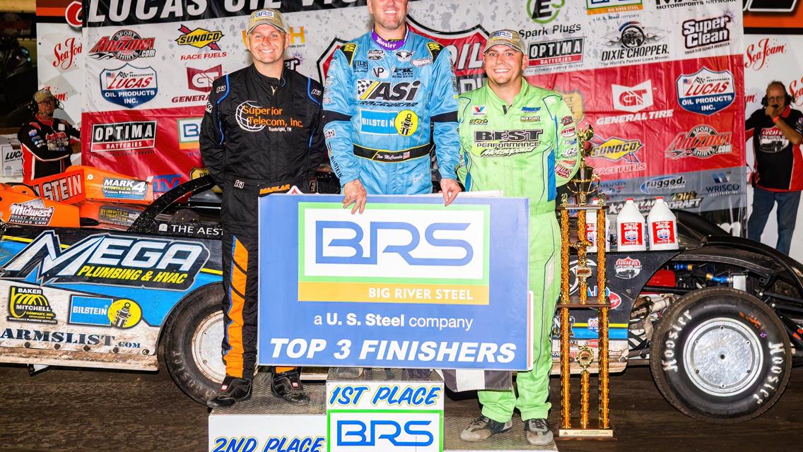 Huset’s Speedway (Brandon, SD) – Lucas Oil Late Model Dirt Series – July 19th, 2022. (Heath Lawson photo)