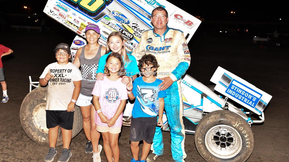 Skinner Claims Greg Hodnett Memorial Win at Riverside International Speedway