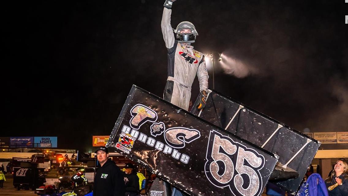 Starks Victorious During Mid-Season Championship Night at Skagit Speedway