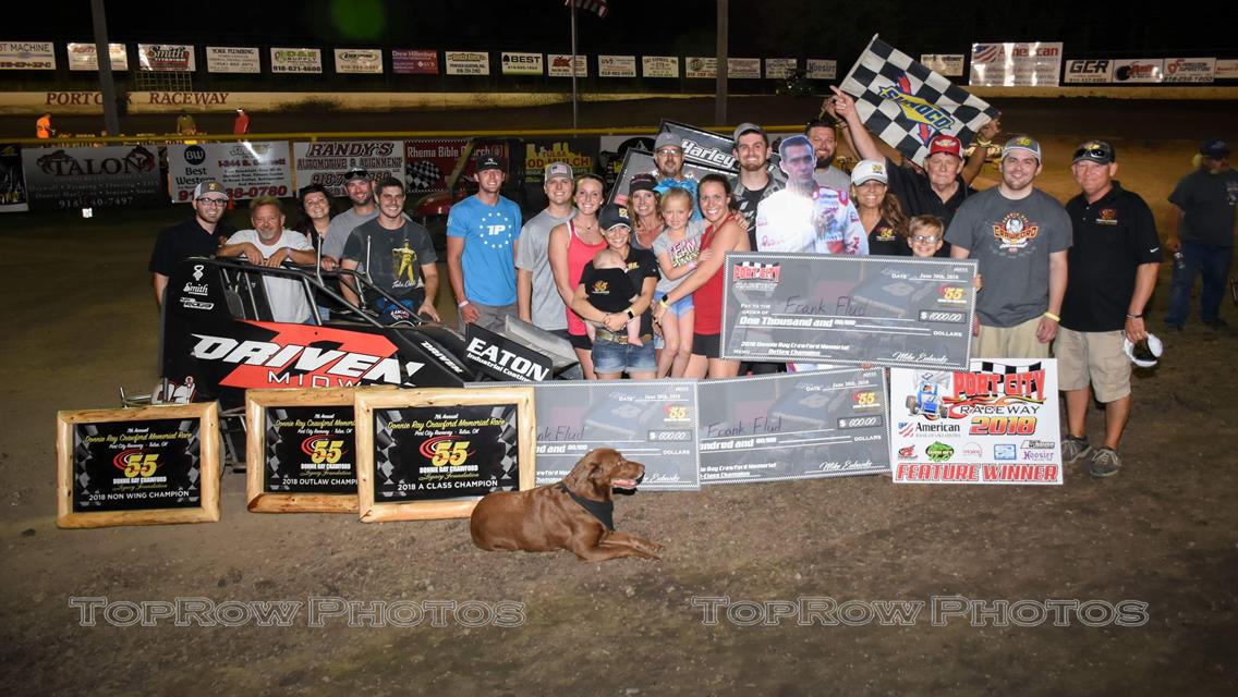 Flud Goes Three-for-Three, Mahaffey and Carroll Sweep while Scheulen Scores During the Finale of the Donnie Ray Crawford Memorial