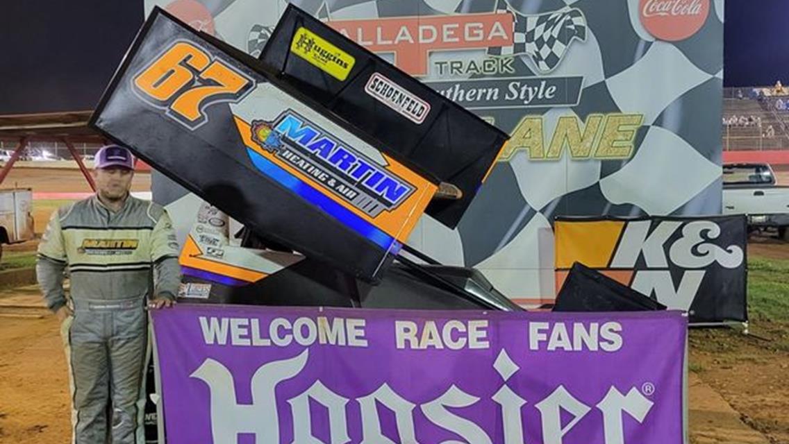 MARTIN SWEEPS ROUND 5 OF USCS SPEEDWEEK AT TALLADEGA SHORT TRACK