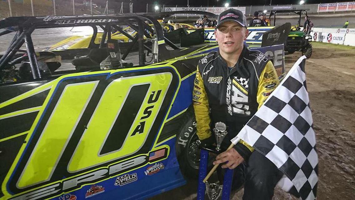 Tyler Erb tames Perth Motorplex for first Australian win