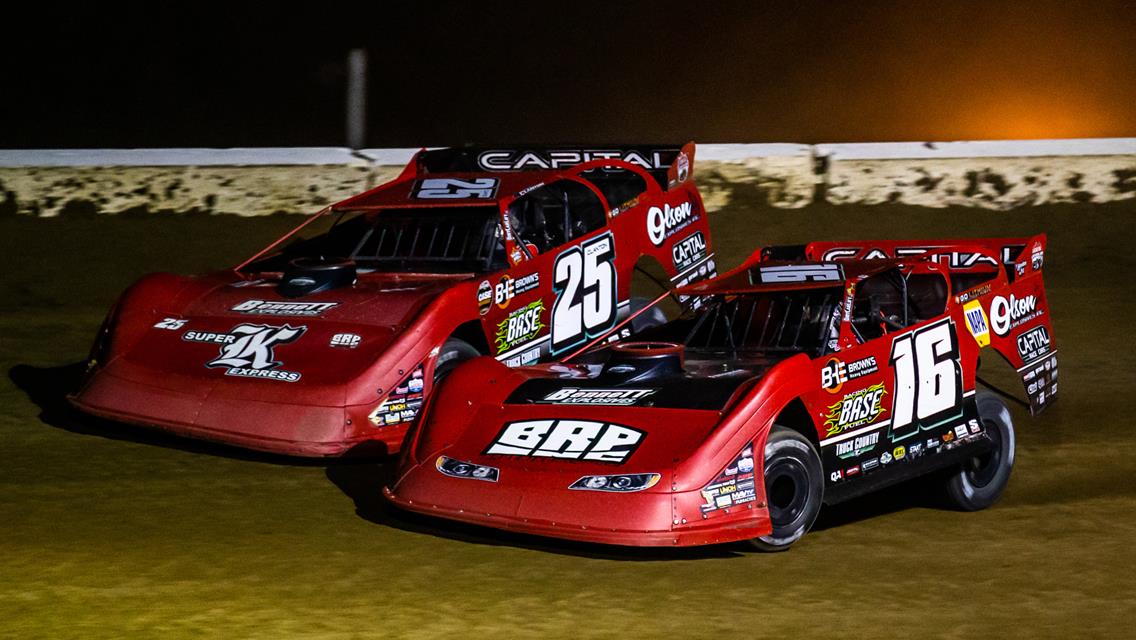 Deer Creek Speedway (Spring Valley, MN) – Lucas Oil Late Model Dirt Series – NAPA Auto Parts Gopher 50 – July 6th-8th, 2023. (Heath Lawson Photo)