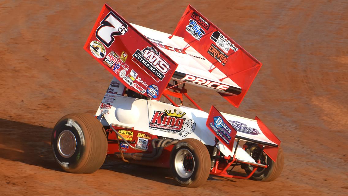 Sides Motorsports’ Price Scores First Career Top Five With World of Outlaws
