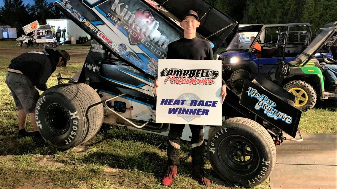 DAGGETT WINS FEATURE, GRESSMAN WINS CHAMPIONSHIP