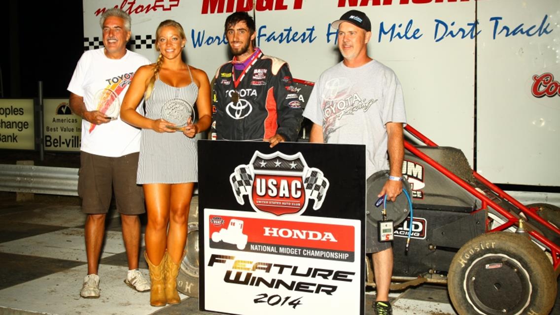 DAUM OPENS &quot;BELLEVILLE NATIONALS&quot; WITH CONVINCING VICTORY