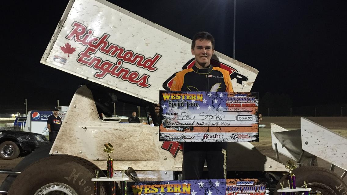 Trey Starks Wins Speedweek Northwest Finale At Southern Oregon; Wins 2016 Speedweek Northwest Title