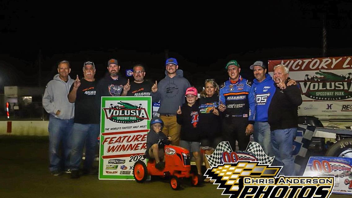 Volusia Speedway Park (De Leon Springs, FL) – Emil &amp; Dale Reutimann Memorial – November 18th, 2023. (Chris Anderson photo)