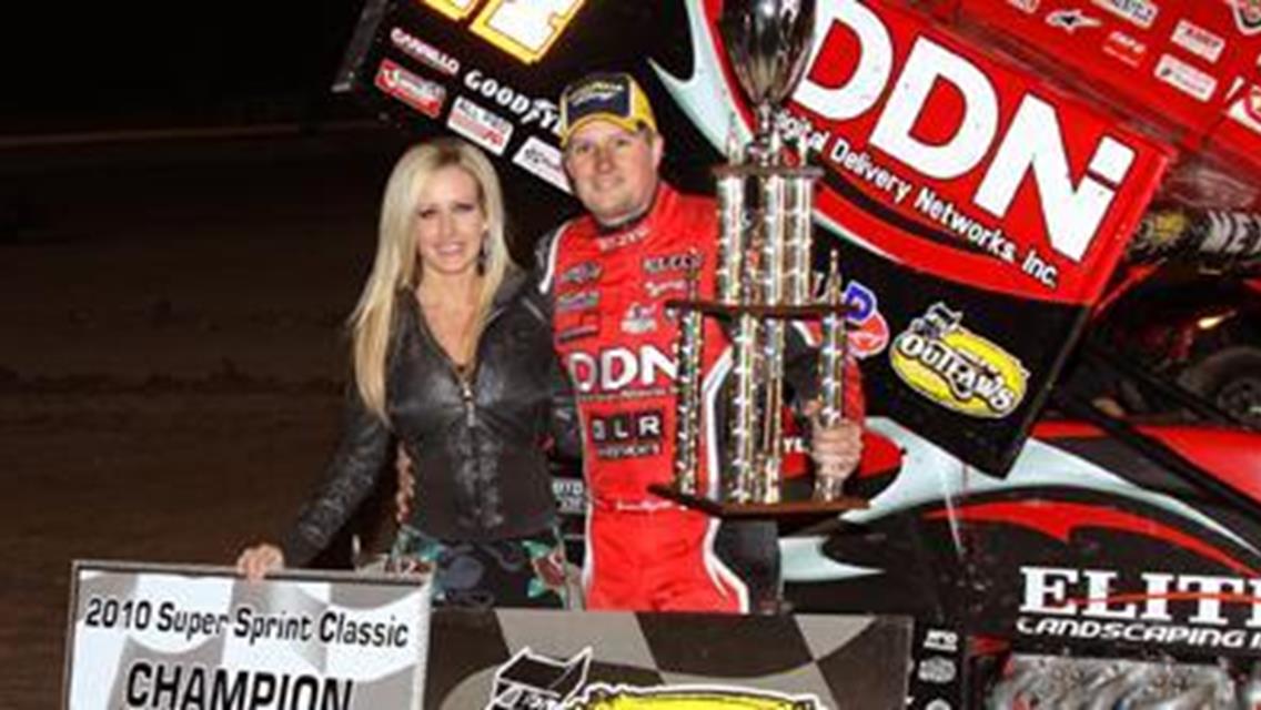 Classic Thriller: Jason Meyers Edges Steve Kinser &amp; Donny Schatz at Las Vegas
