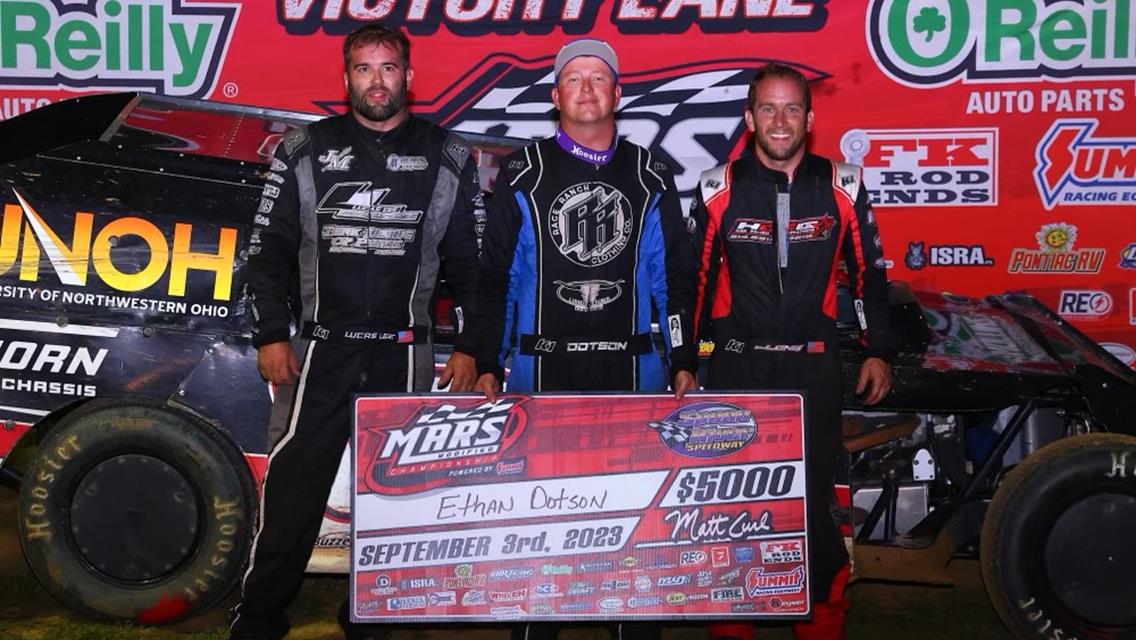 Official Summary of Results September 3, 2023 Spoon River Speedway