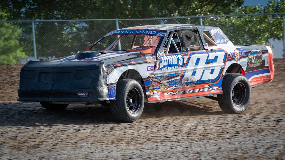 WEBER RETURNS TO DACOTAH SPEEDWAY VICTORY LANE