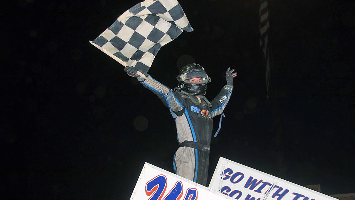 Sams Dominates GLSS Inaugural Visit to Wayne County Speedway
