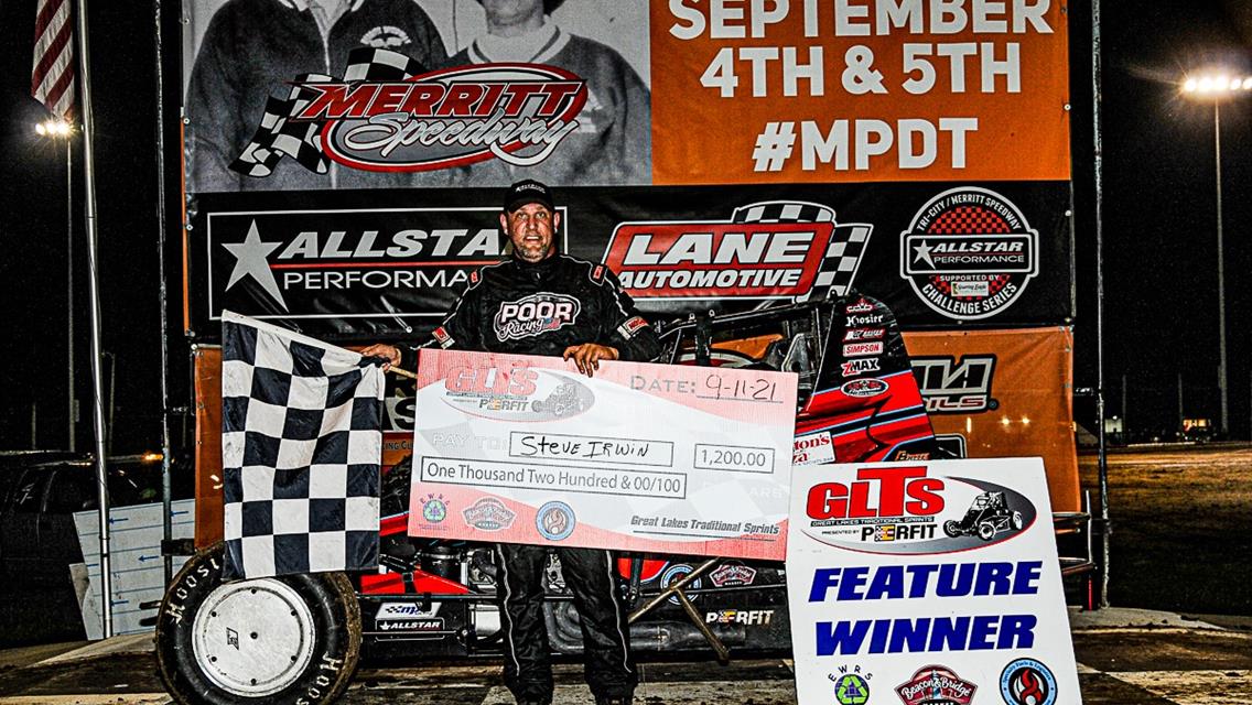 Danny Sams Wins GLSS Season Finale at Merritt Speedway