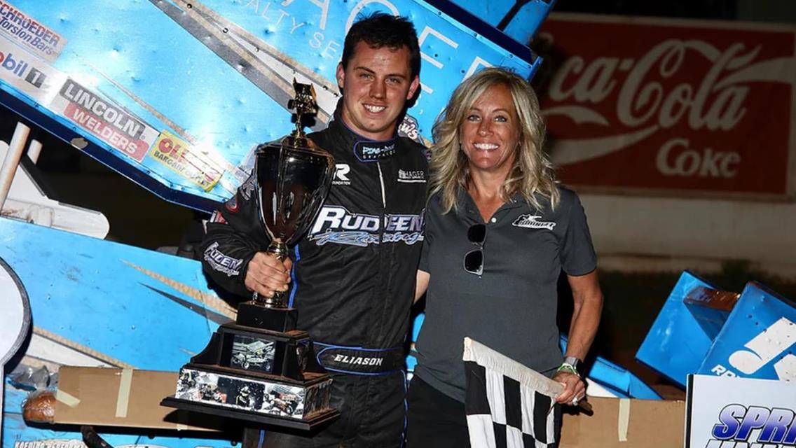 Cory Eliason Wins Greg Hodnett Foundation Race At BAPS Motor Speedway