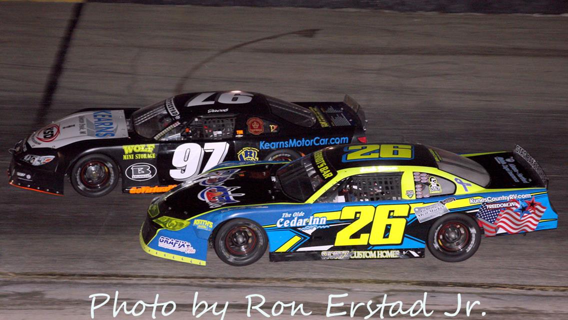 Casey Johnson scores first Super Late Model Feature win in WABAM 75