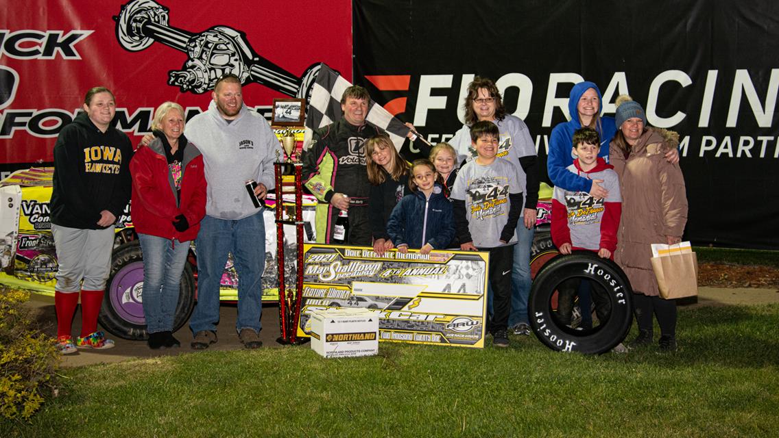 Justin Kay captures 100th IMCA Late Model victory at Dale DeFrance Memorial