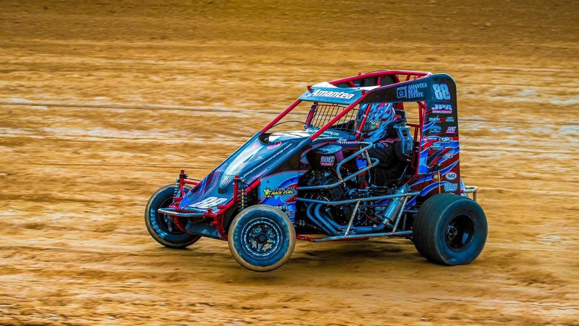 Amantea Racing Wingless and Winged Micro Sprint Friday at Greenwood Valley Action Tracks