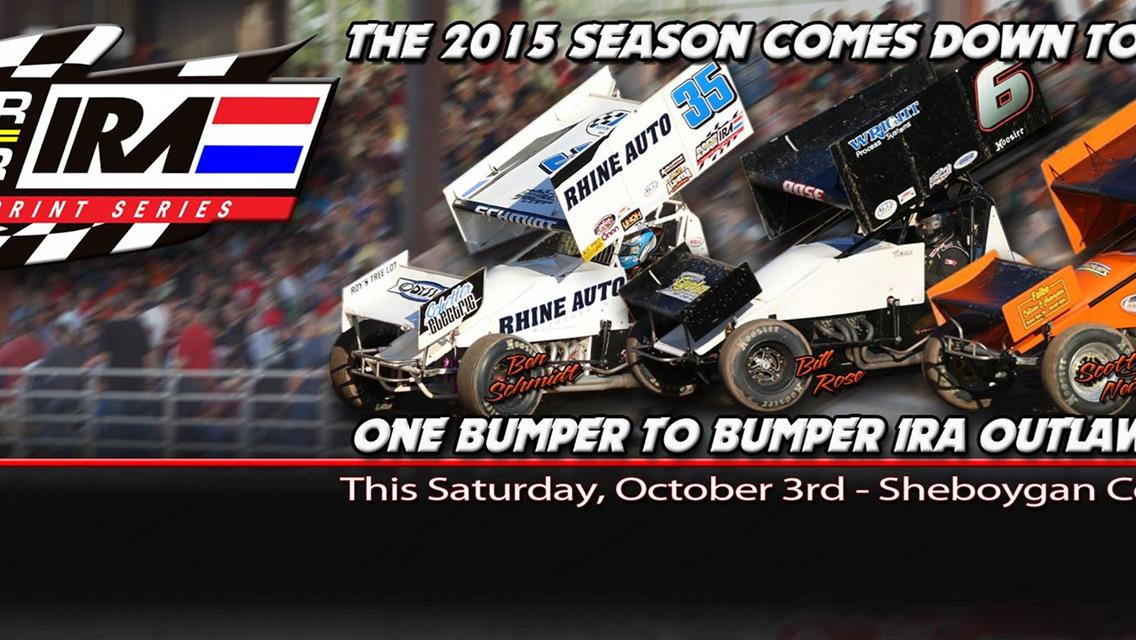 EPIC SEASON TO CONCLUDE FOR THE BUMPER TO BUMPER IRA OUTLAW SPRINTS THIS SATURDAY NIGHT AT PLYMOUTH!