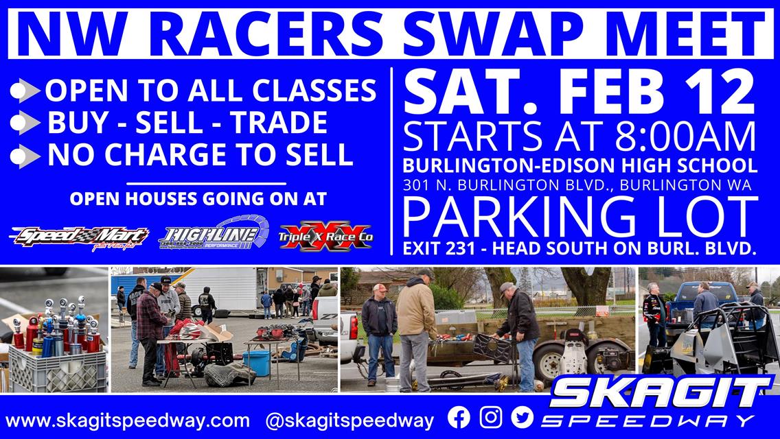 NW RACERS SWAP MEET - FEB. 12