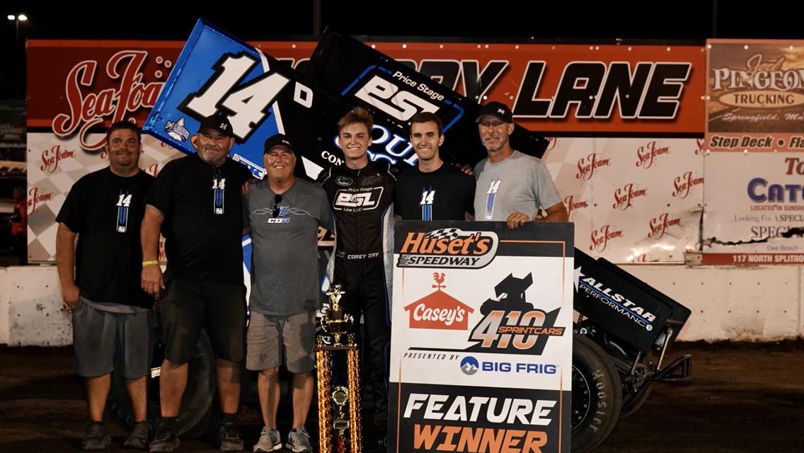 Day, Steuerwald and Ballenger Score Top Prize During Royal River Casino Night at Huset’s Speedway