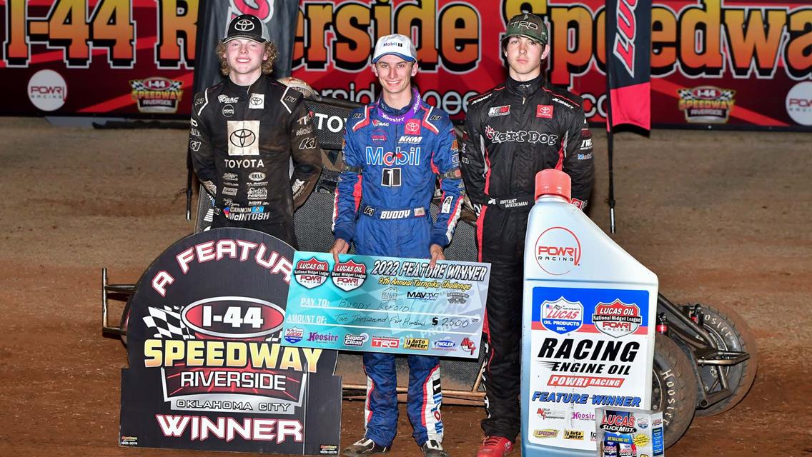Kofoid Shines in Second Straight POWRi National Midget Win