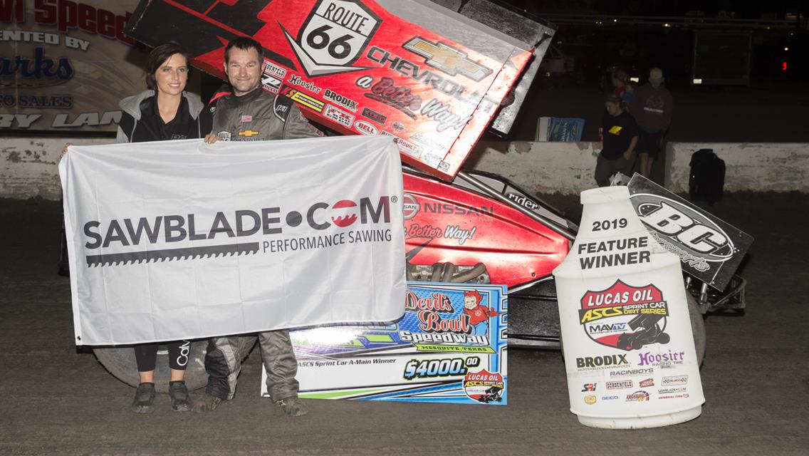 Roger Crockett Wins The Devil’s Bowl Winter Nationals