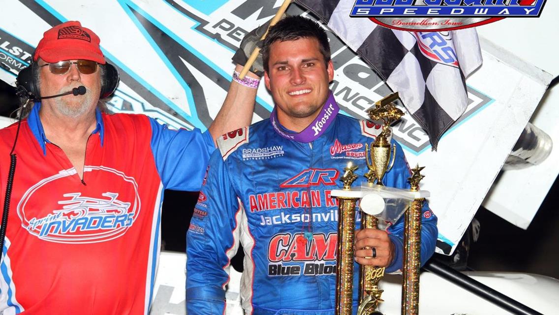 Paul Nienhiser Wires Field for $2,000 Lee County Sprint Invaders Score!
