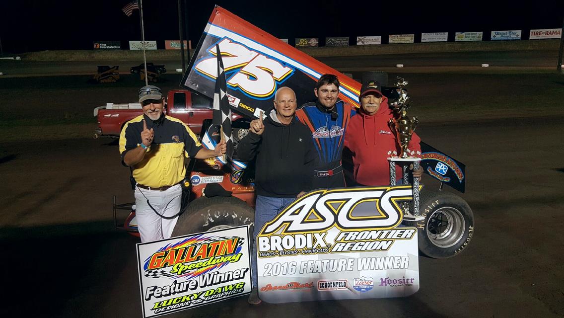 D.J. Brink Grabs Top Honors In ASCS Frontier Big Sky Nationals At Gallatin Speedway