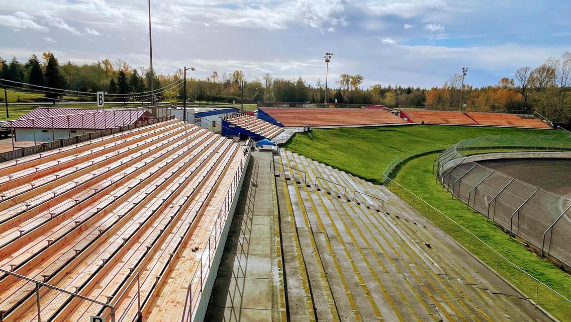 New Grandstand Seating!