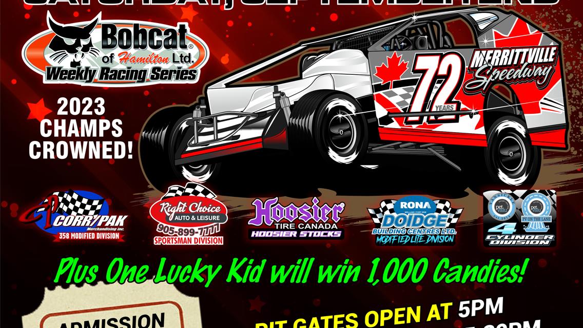 Season Championship Night This Coming Saturday Night