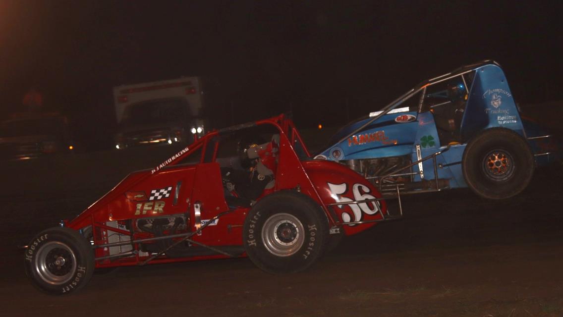 MAX FRANK WINS HIS FIRST FEATURE OF THE SEASON