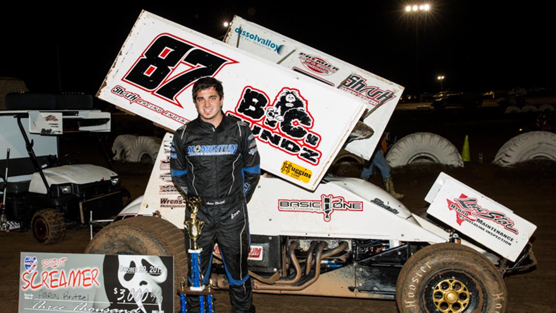 Reutzel Rallies to Win STN Sprint Screamer at I-30