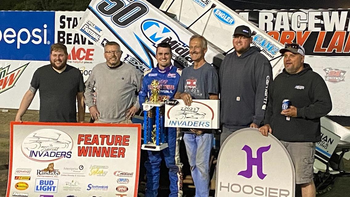 Paul Nienhiser Opens Sprint Invaders Season with Win at 34 Raceway!