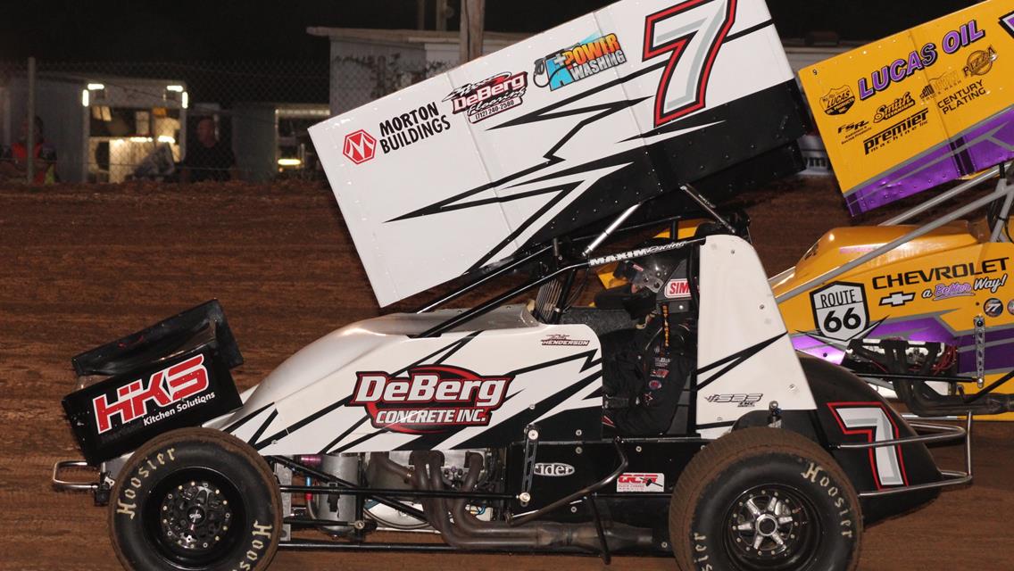 Henderson Leads Sandvig Racing to Top 10 at Short Track Nationals