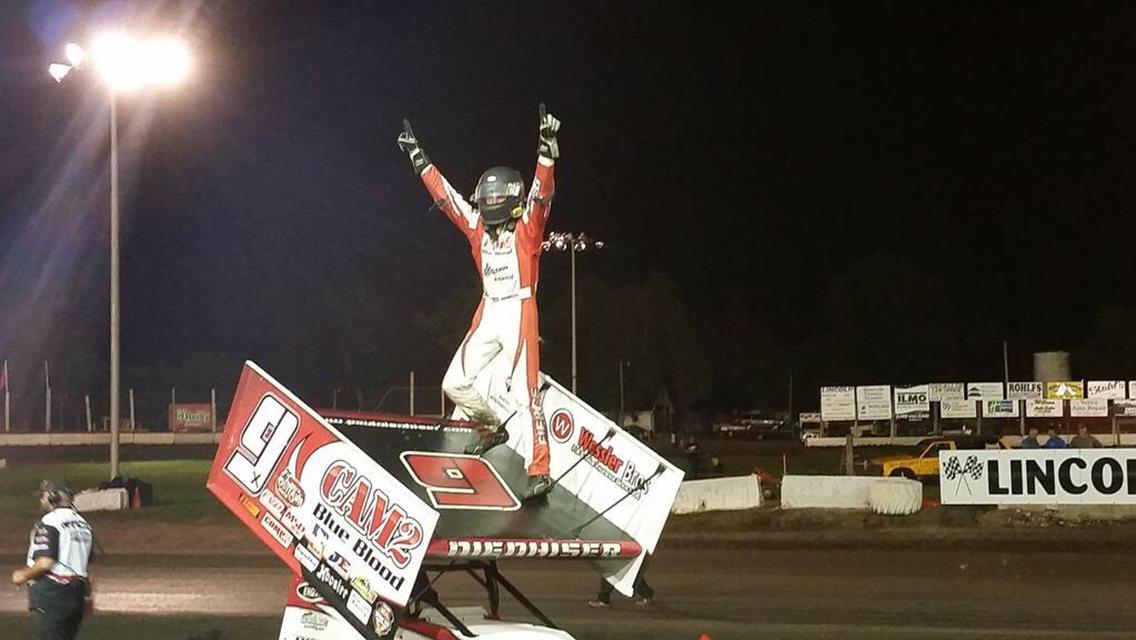 Nienhiser First Repeat Winner of 2015 with MOWA!
