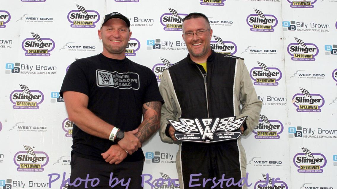 Fenhaus the Champion Leader after Carl Wegner Memorial Win at Slinger