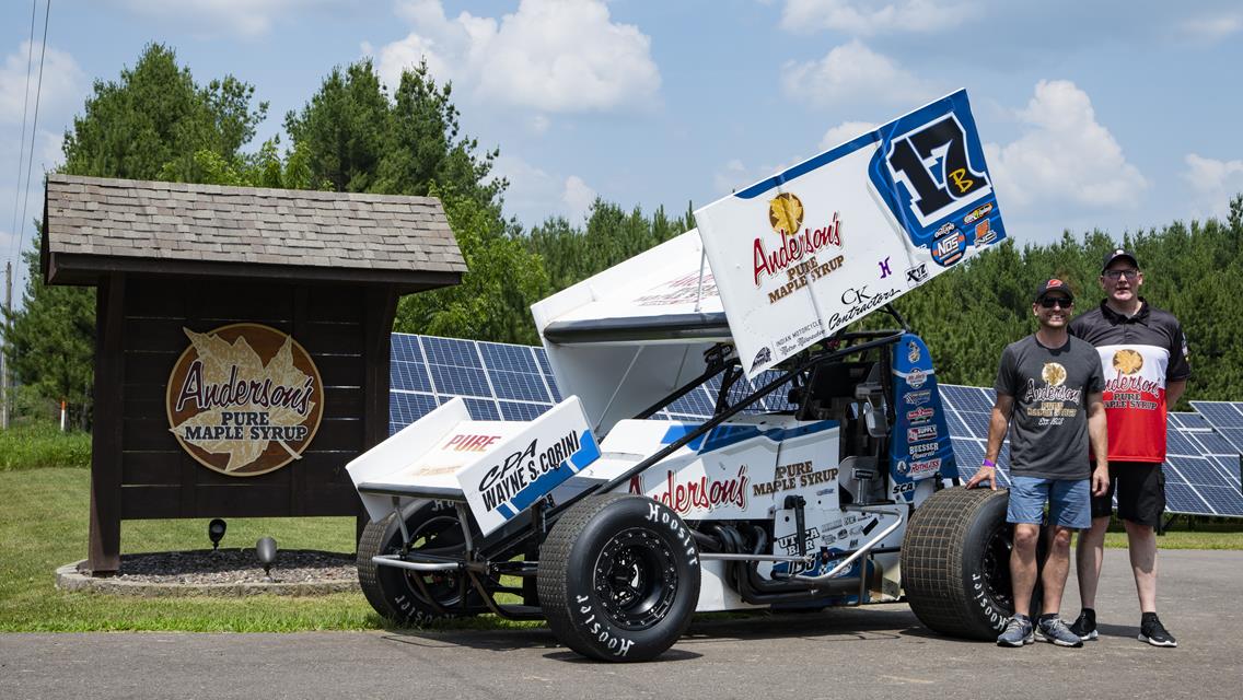 Anderson’s Maple Syrup Extends Partnership with Bill Balog Racing for 2024